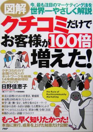 図解クチコミだけでお客様が100倍増えた 今、最も注目のマーケティング法を世界一やさしく解説