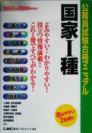 公務員試験合格マニュアル 国家1種(2005年・2006年向け)