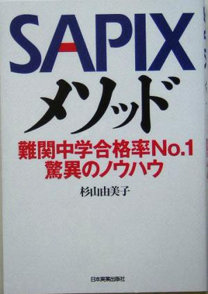 SAPIXメソッド 難関中学合格率No.1驚異のノウハウ