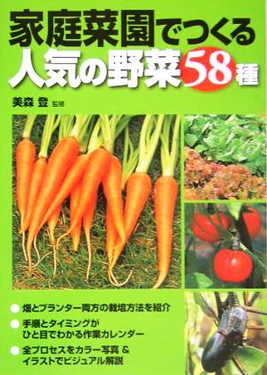 家庭菜園でつくる人気の野菜58種