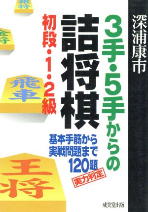 3手・5手からの詰将棋 初段・1・2級 基本手筋から実戦問題まで120題 実力判定