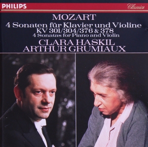 MOZART 4 SONATAS FOR PIANO AND VIOLIN(モーツァルトヴァイオリンソナタ)
