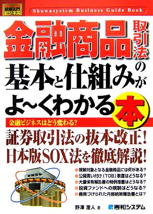 図解入門ビジネス 金融商品取引法の基本と仕組みがよ～くわかる本 How-nual Business Guide Book