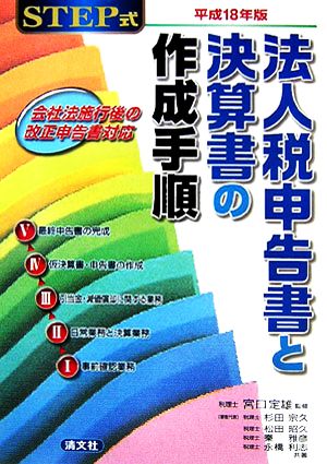 STEP式 法人税申告書と決算書の作成手順(平成18年版)