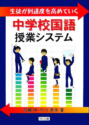 生徒が到達度を高めていく中学校国語授業システム