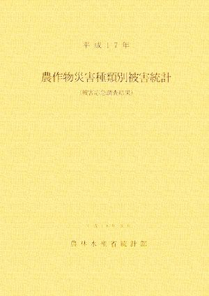 農作物災害種類別被害統計(平成17年)