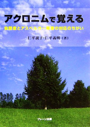 アクロニムで覚える自閉症とアスペルガー障害の対応のちがい