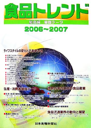 食品トレンド(2006-2007) 基礎データと業種別実勢グラフ