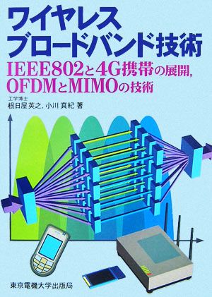 ワイヤレスブロードバンド技術IEEE802と4G携帯の展開、OFDMとMIMOの技術