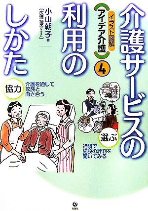 介護サービスの利用のしかた イラスト図解 アイデア介護4