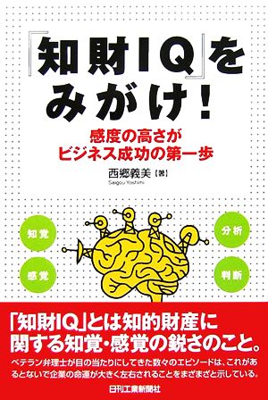 『知財IQ』をみがけ！ 感度の高さがビジネス成功の第一歩