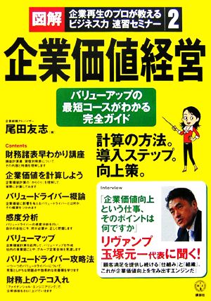 図解・企業再生のプロが教えるビジネス力速習セミナー(2) バリューアップの最短コースがわかる完全ガイド-企業価値経営 講談社BIZ