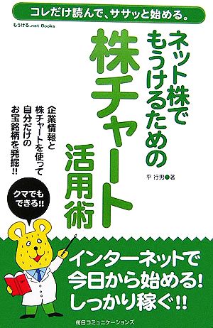 ネット株でもうけるための株チャート活用術 コレだけ読んで、ササッと始める。 もうける.net Books