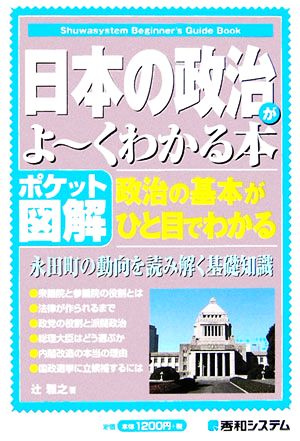 ポケット図解 日本の政治がよーくわかる本永田町の動向を読み解く基礎知識Shuwasystem Beginner's Guide Book
