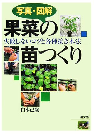 写真・図解 果菜の苗つくり 失敗しないコツと各種接ぎ木法