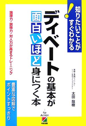 ディベートの基本が面白いほど身につく本 論理力・説得力・対人力が高まるトレーニング