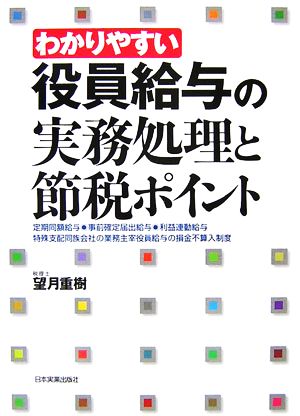 わかりやすい役員給与の実務処理と節税ポイント