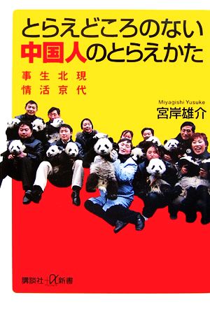 とらえどころのない中国人のとらえかた 現代北京生活事情 講談社+α新書