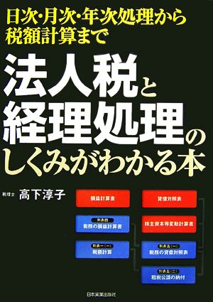 法人税と経理処理のしくみがわかる本 日次・月次・年次処理から税額計算まで