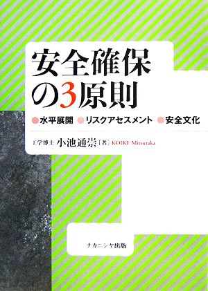 安全確保の3原則 水平展開、リスクアセスメント、安全文化