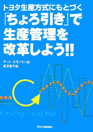 トヨタ生産方式にもとづく「ちょろ引き」で生産管理を改革しよう!!