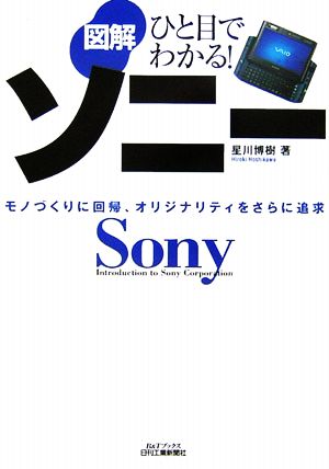 ひと目でわかる！図解ソニー モノづくりに回帰、オリジナリティをさらに追求 B&Tブックス