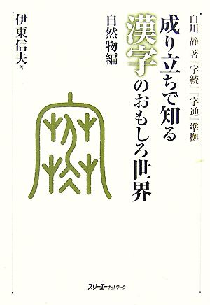 成り立ちで知る漢字のおもしろ世界 自然物編白川静著『字統』『字通』準拠