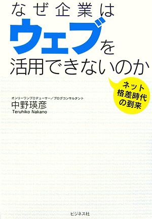 なぜ企業はウェブを活用できないのか ネット格差時代の到来