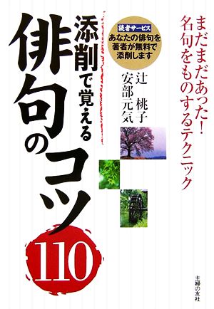 添削で覚える俳句のコツ110 まだまだあった！名句をものするテクニック