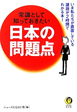 常識として知っておきたい日本の問題点 KAWADE夢文庫