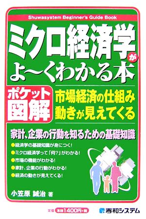 ポケット図解 ミクロ経済学がよーくわかる本 市場経済の仕組み・動きが見えてくる Shuwasystem Beginner's Guide Book