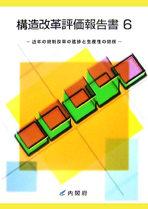 構造改革評価報告書(6) 近年の規制改革の進捗と生産性の関係