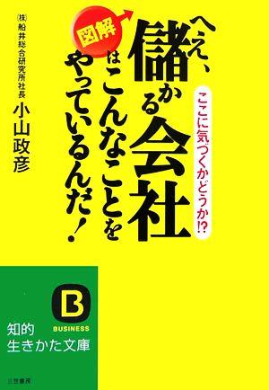 へえ、儲かる会社はこんなことをやっているんだ！ 知的生きかた文庫