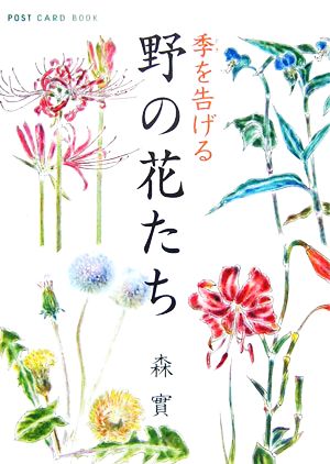 季を告げる野の花たち 新風舎文庫POST CARD BOOK