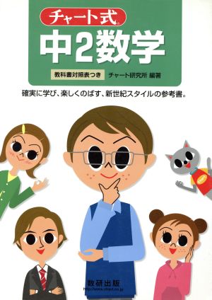 チャート式 中2数学 教科書対照表つき