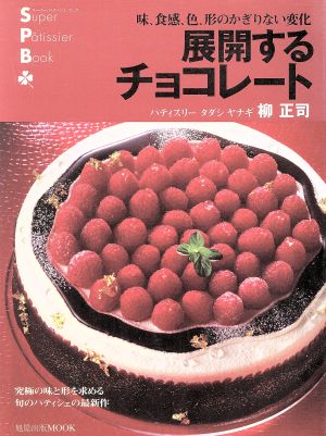 展開するチョコレート