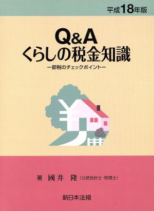 平18 くらしの税金知識Q&A