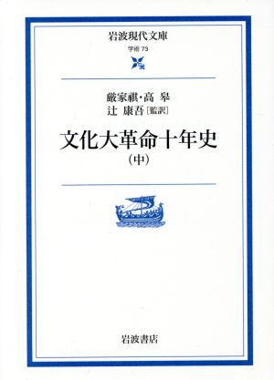 文化大革命十年史(中) 岩波現代文庫 学術73