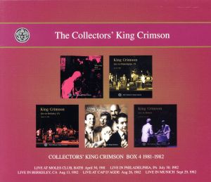 COLLECTORS' KING CRIMSON [BOX4] 1981-1982