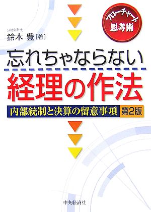 フローチャート思考術 忘れちゃならない経理の作法内部統制と決算の留意事項