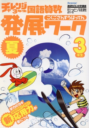 チャレンジ3年生国語算数発展ワーク 夏