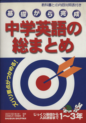 基礎から完成 中学英語の総まとめ