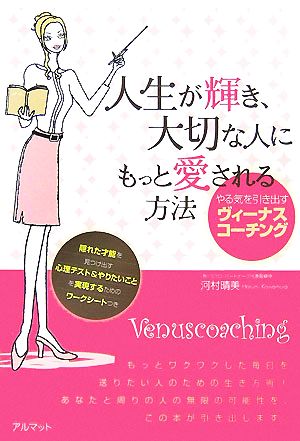 人生が輝き、大切な人にもっと愛される方法 やる気を引き出すヴィーナスコーチング