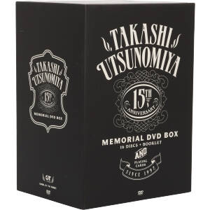 Takashi Utsunomiya 15th Anniversary Memorial DVD BOX 新品DVD