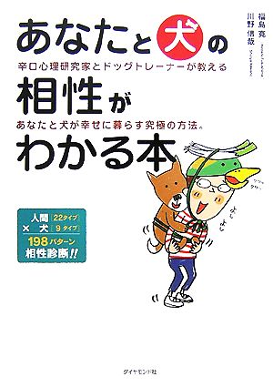 あなたと犬の相性がわかる本 辛口心理研究家とドッグトレーナーが教えるあなたと犬が幸せに暮らす究極の方法。