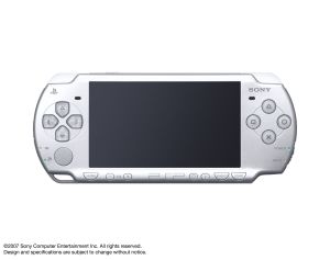 PSP「プレイステーション・ポータブル」アイス・シルバー(PSP2000IS)