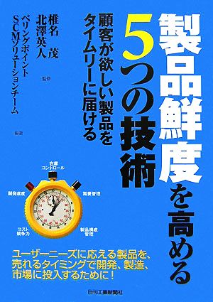 製品鮮度を高める5つの技術 顧客が欲しい製品をタイムリーに届ける