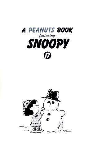 A PEANUTS BOOK featuring SNOOPY(17)