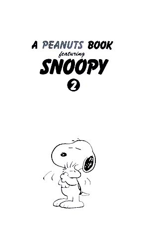 A PEANUTS BOOK featuring SNOOPY(2)
