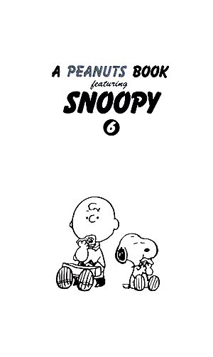 A PEANUTS BOOK featuring SNOOPY(6)
